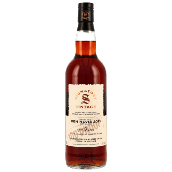 Signatory Vintage Ben Nevis 9 Years #41 100 Proof
