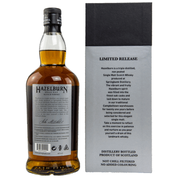 Hazelburn 21 Jahre 2022 – Bild 2