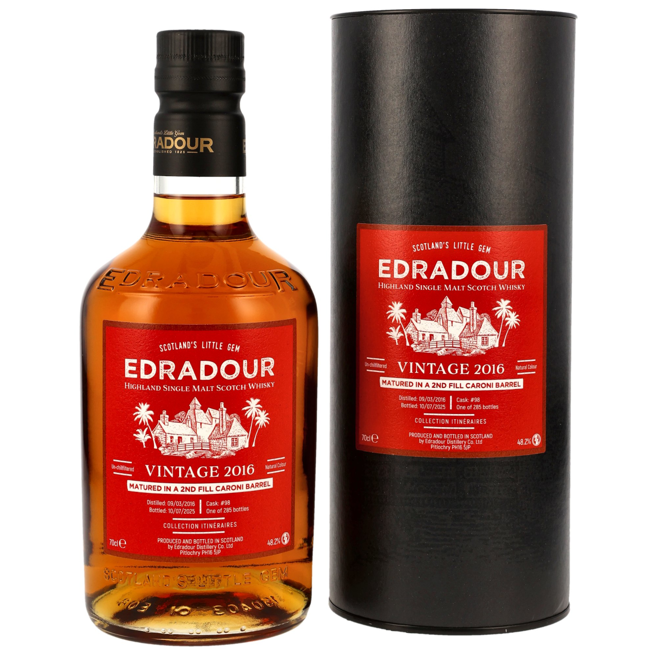 Edradour 9 Jahre Caroni Barrel