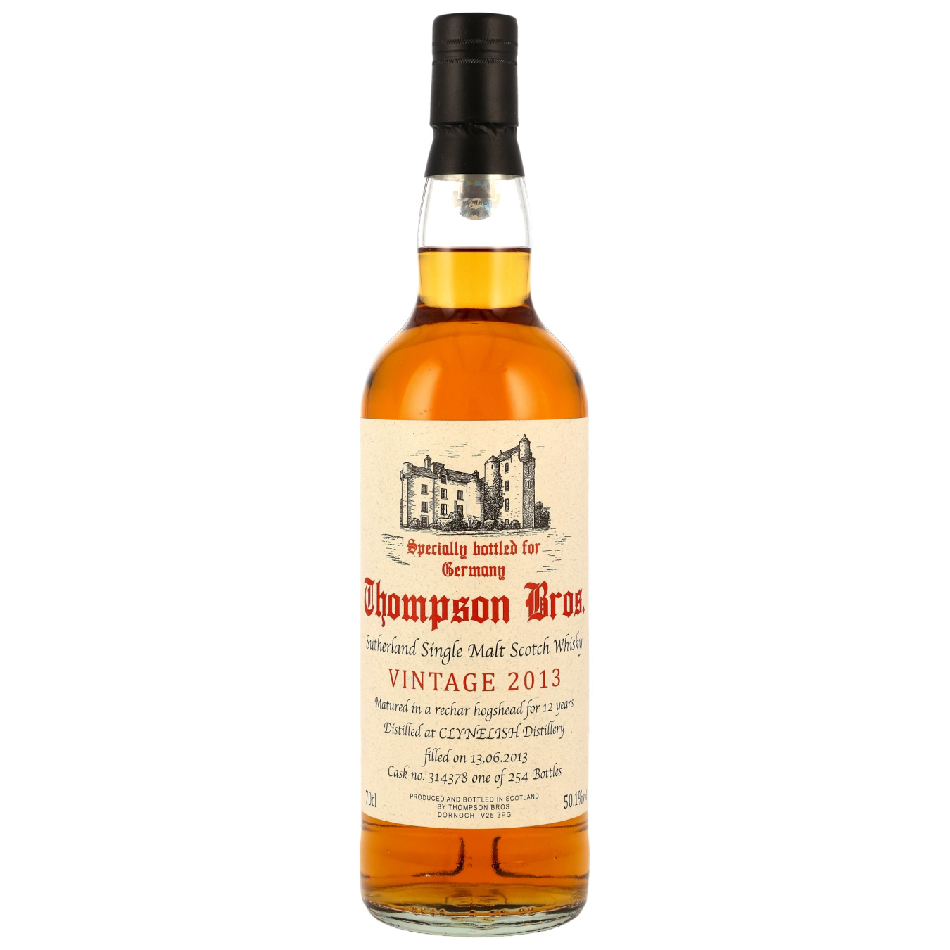 Thompson Brothers Clynelish 12 Rechar Hogshead